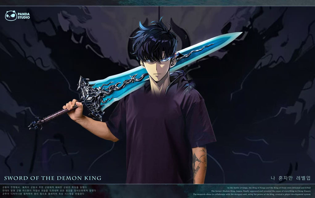 【Pre-Order】1/1 Scale Longsword of The Demon King-Solo Leveling-Panda Studio
