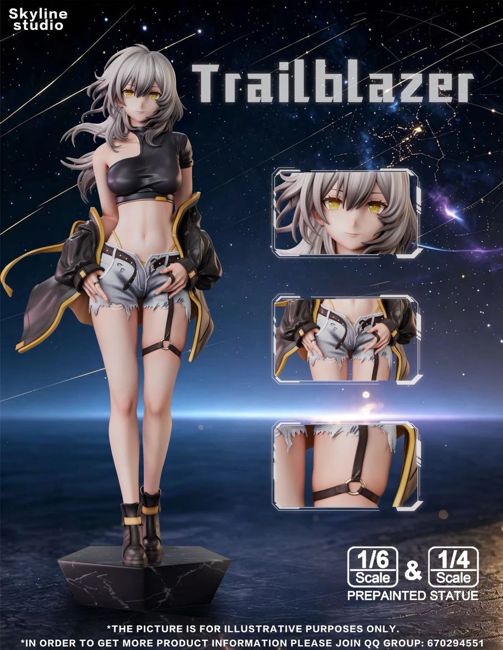 【Pre-Order】1/6 Scale Trailblazer-Honkai: Star Rail-Skyline Studio