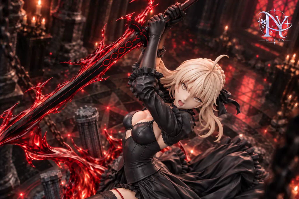 【Pre-Order】1/6 Scale Black Saber with LED-Fate/Grand Order-NiYun Studio