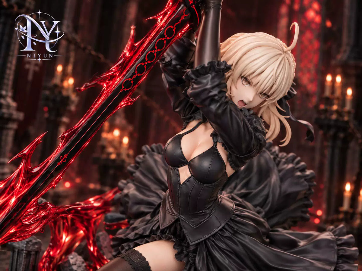 【Pre-Order】1/6 Scale Black Saber with LED-Fate/Grand Order-NiYun Studio