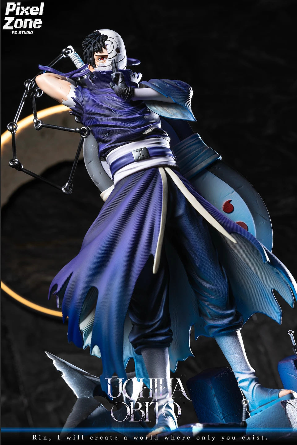 【Pre-Order】1/6 Scale Uchiha Obito with LED-Naruto-Pixel Zone Studio