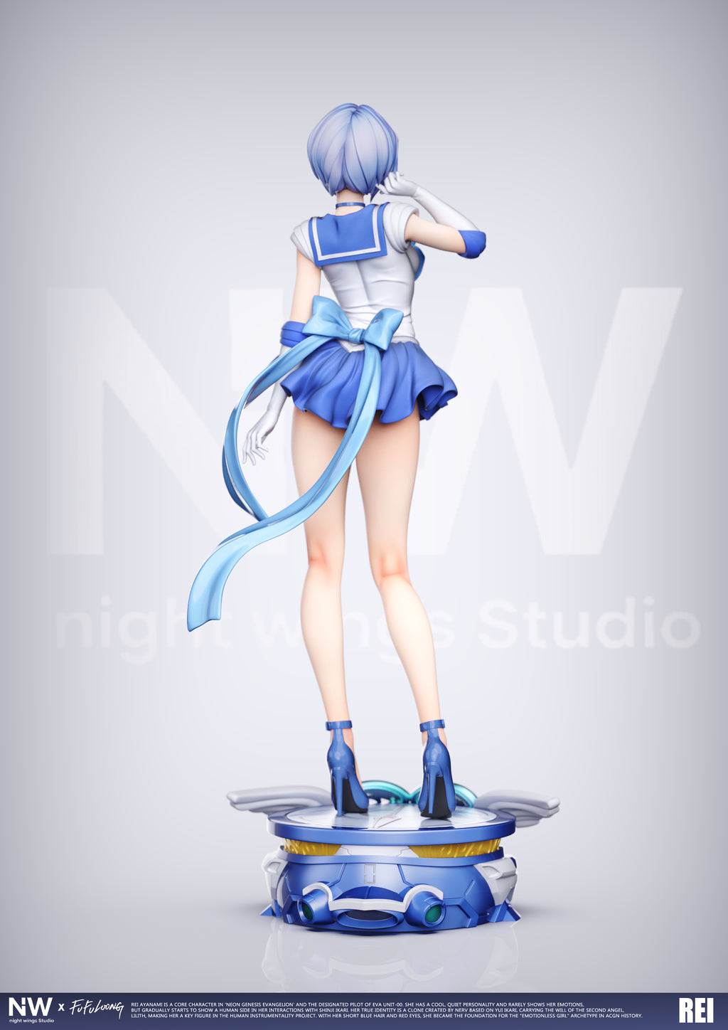【Pre-Order】1/6 and 1/4 Scale Ayanami Rei-EVA-Night Wing Studio