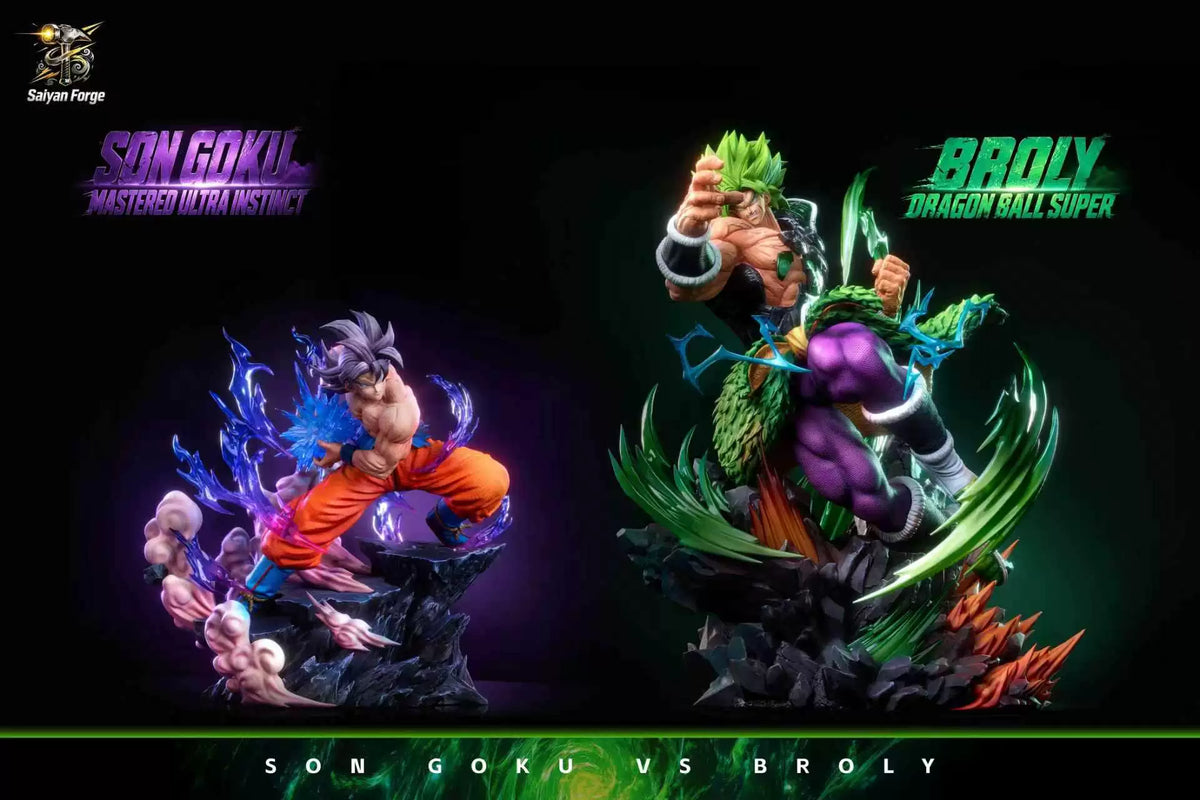 【Pre-Order】1/6 Scale Broli VS Son Goku-Dragon Ball-Saiyan Forge Studio