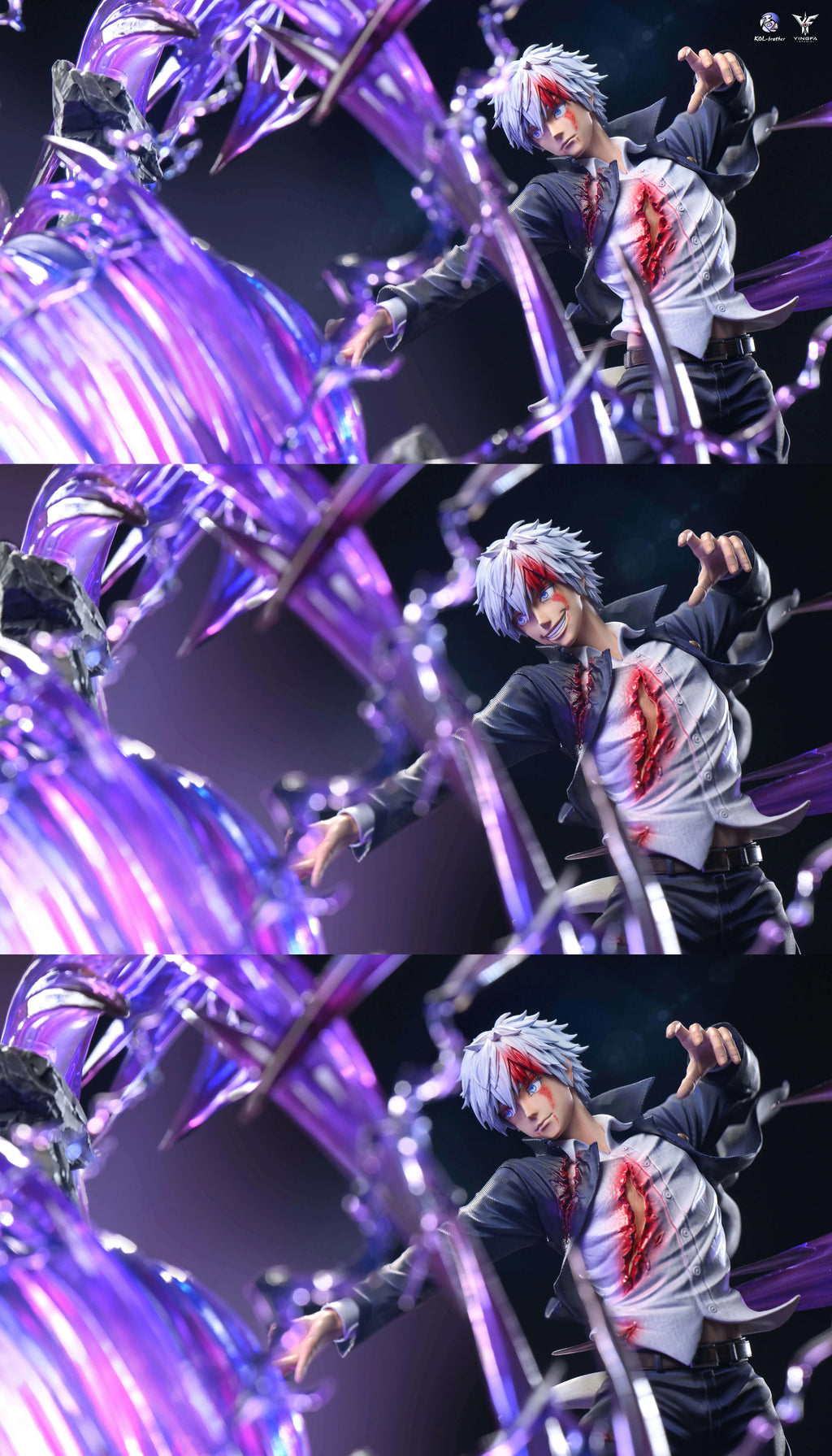 【Pre-Order】1/6 Scale Gojo VS Fushiguro Toji‌-Jujutsu Kaisen-Kol and YingFa Studio