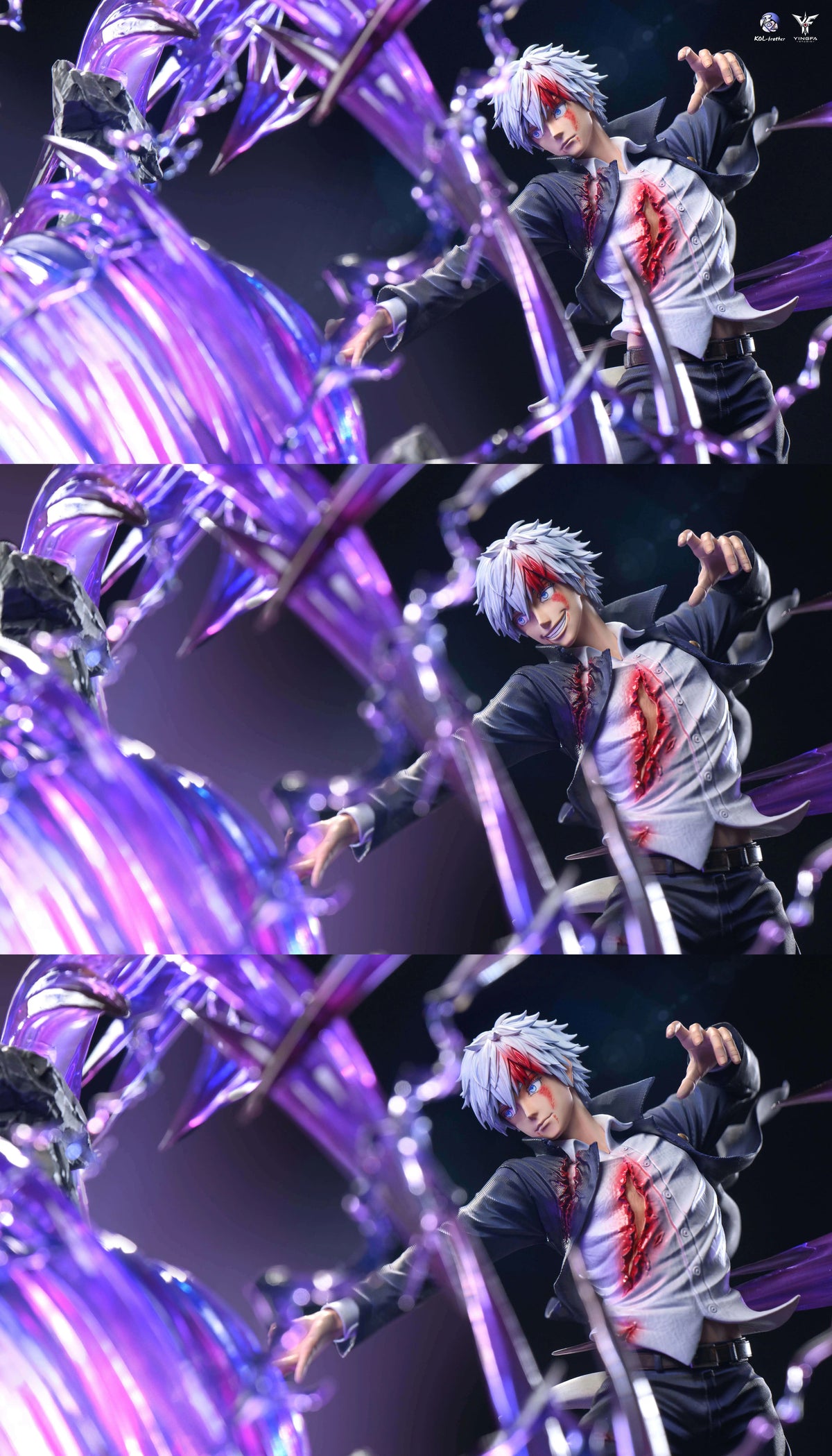 【Pre-Order】1/6 Scale Gojo VS Fushiguro Toji‌-Jujutsu Kaisen-Kol and YingFa Studio