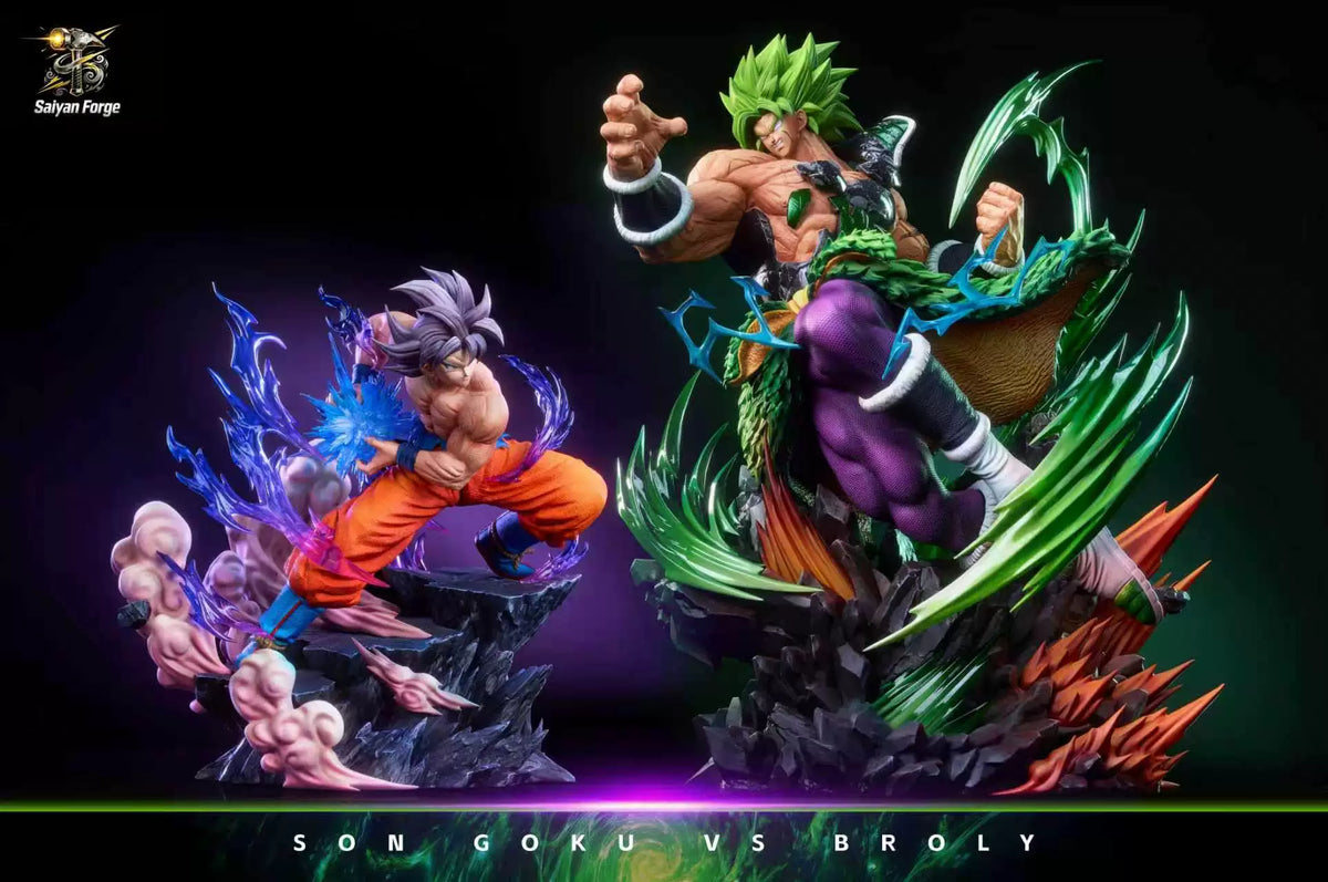 【Pre-Order】1/6 Scale Broli VS Son Goku-Dragon Ball-Saiyan Forge Studio
