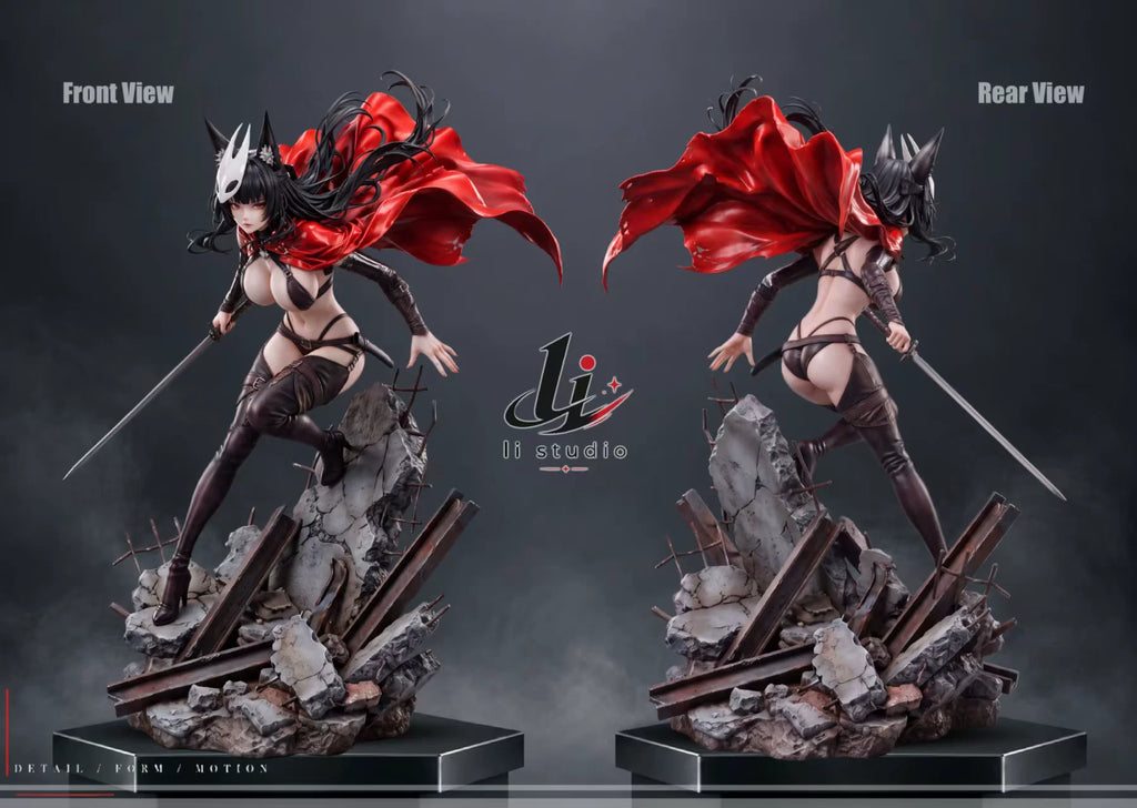 【Pre-Order】1/6 Scale Red Fox Shadow Hoshimi Miyabi-Zenless Zone Zero-Li Studio