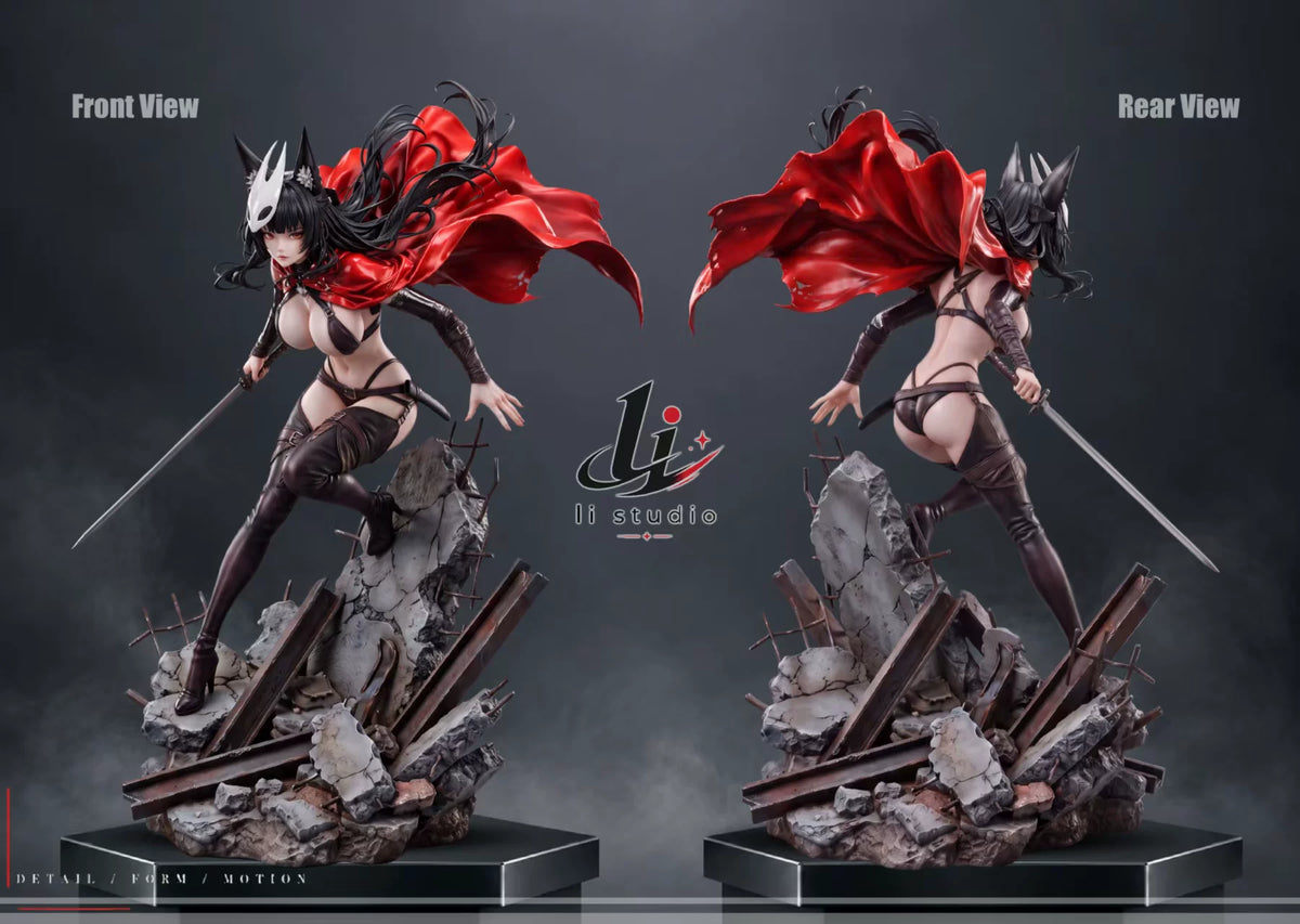【Pre-Order】1/6 Scale Red Fox Shadow Hoshimi Miyabi-Zenless Zone Zero-Li Studio