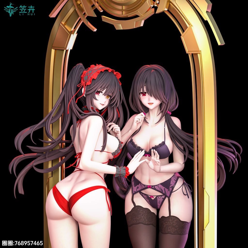 【Pre-Order】1/6 Scale Tokisaki Kurumi-DATE A LIVE-Li Hui Studio