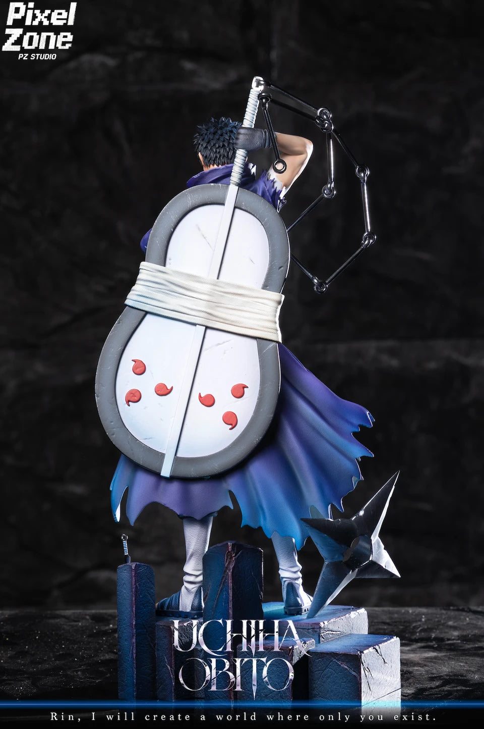 【Pre-Order】1/6 Scale Uchiha Obito with LED-Naruto-Pixel Zone Studio