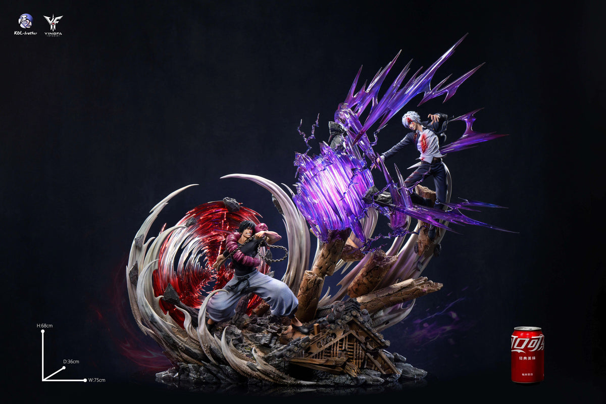 【Pre-Order】1/6 Scale Gojo VS Fushiguro Toji‌-Jujutsu Kaisen-Kol and YingFa Studio