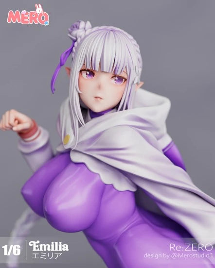 【Pre-Order】1/6 Scale Emilia-Re:Starting Life From Zero in a Different World-Mero Studio