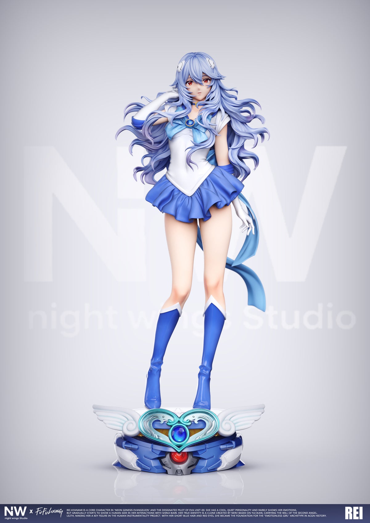 【Pre-Order】1/6 and 1/4 Scale Ayanami Rei-EVA-Night Wing Studio