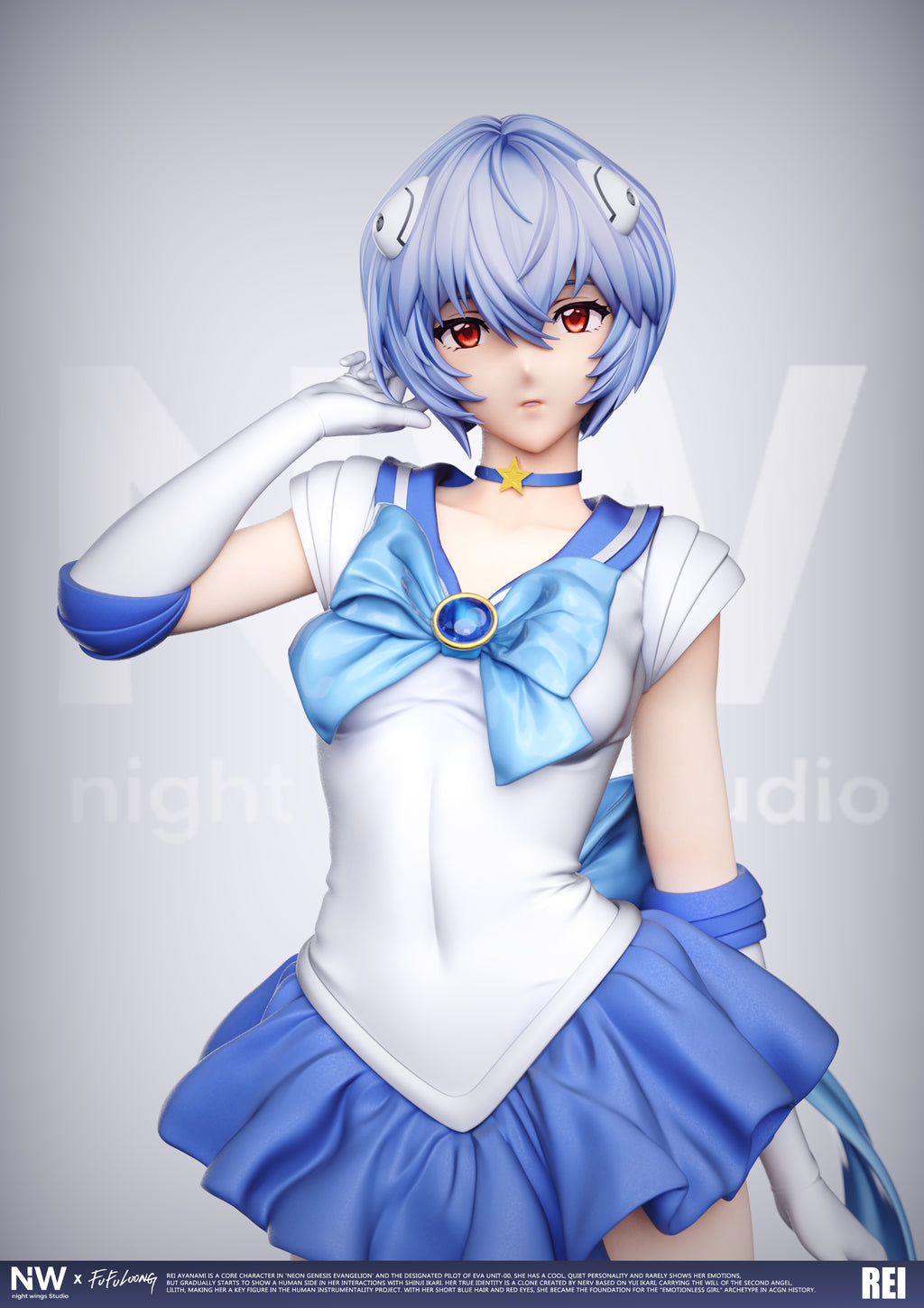 【Pre-Order】1/6 and 1/4 Scale Ayanami Rei-EVA-Night Wing Studio