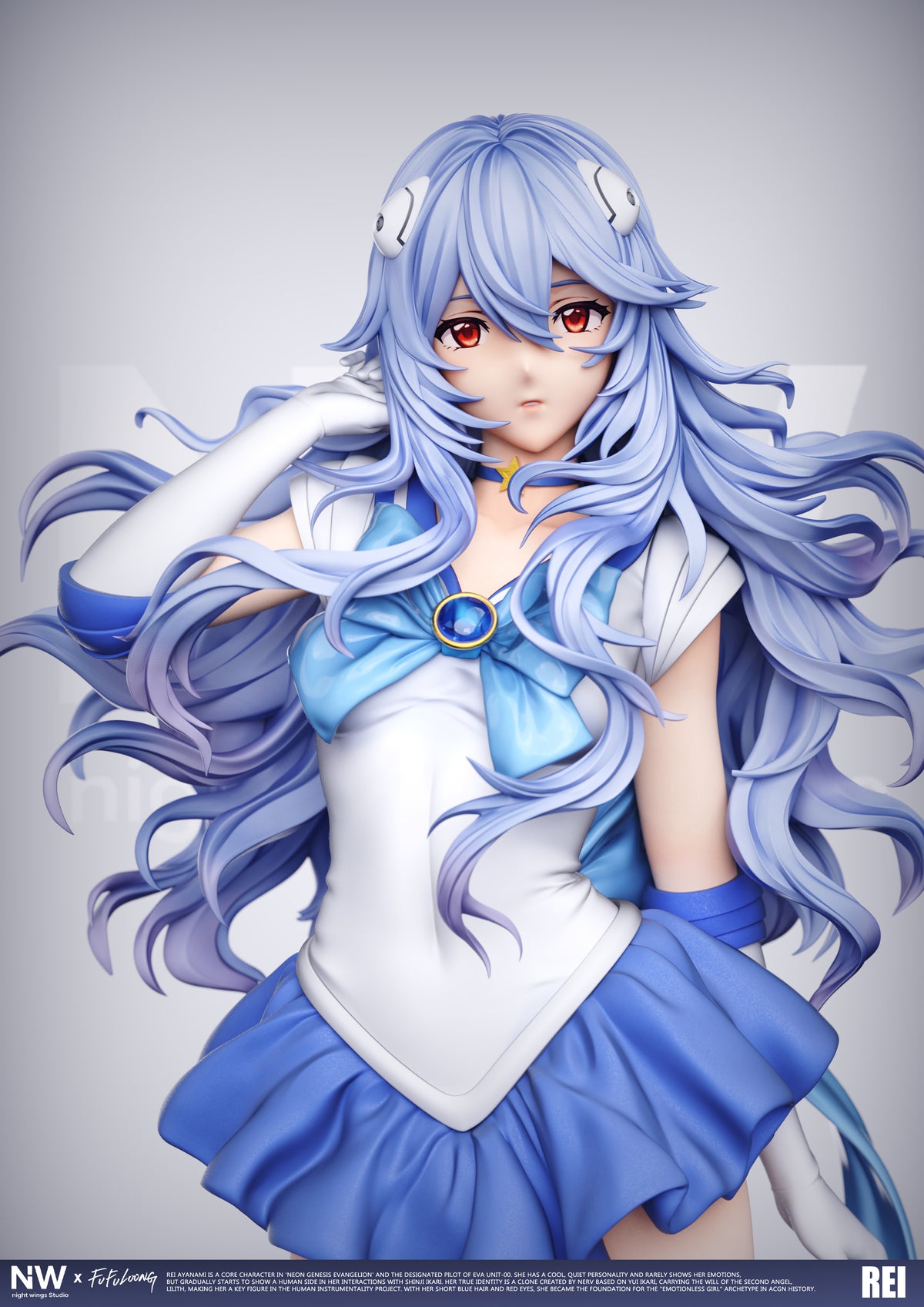 【Pre-Order】1/6 and 1/4 Scale Ayanami Rei-EVA-Night Wing Studio