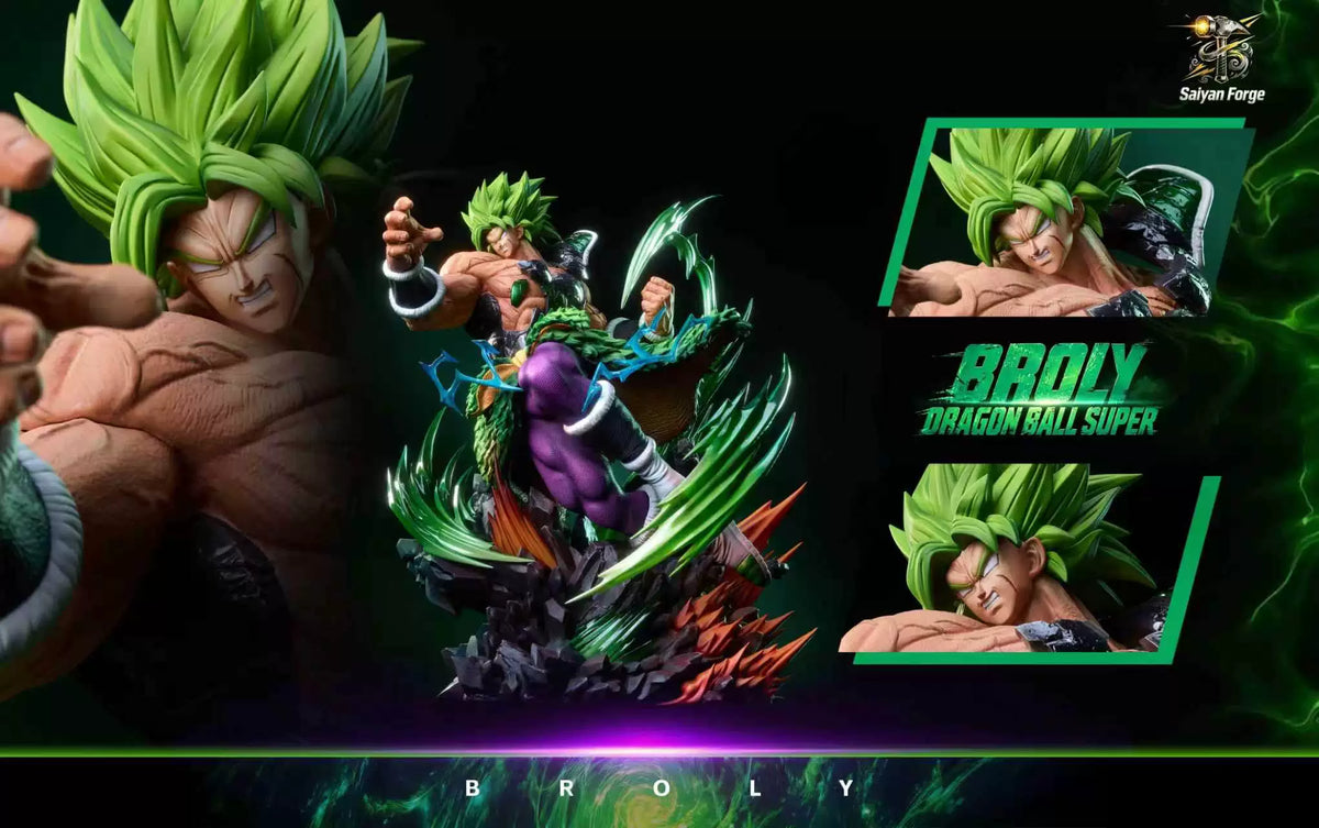 【Pre-Order】1/6 Scale Broli VS Son Goku-Dragon Ball-Saiyan Forge Studio