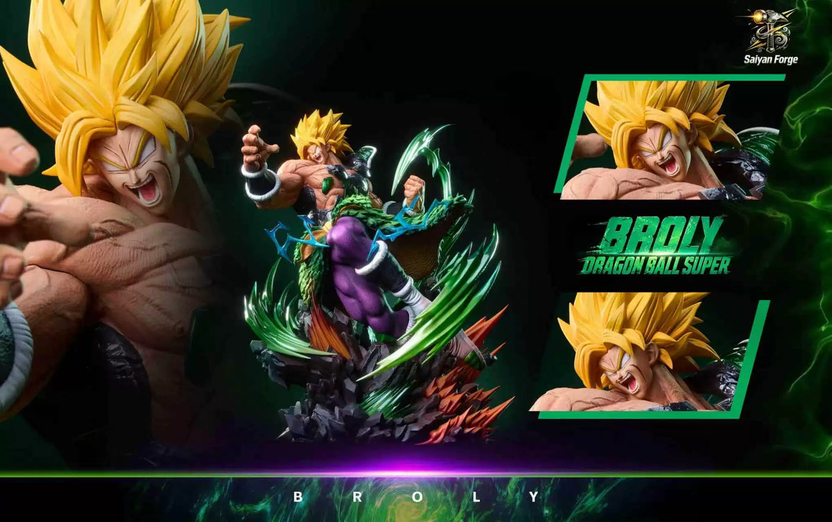 【Pre-Order】1/6 Scale Broli VS Son Goku-Dragon Ball-Saiyan Forge Studio