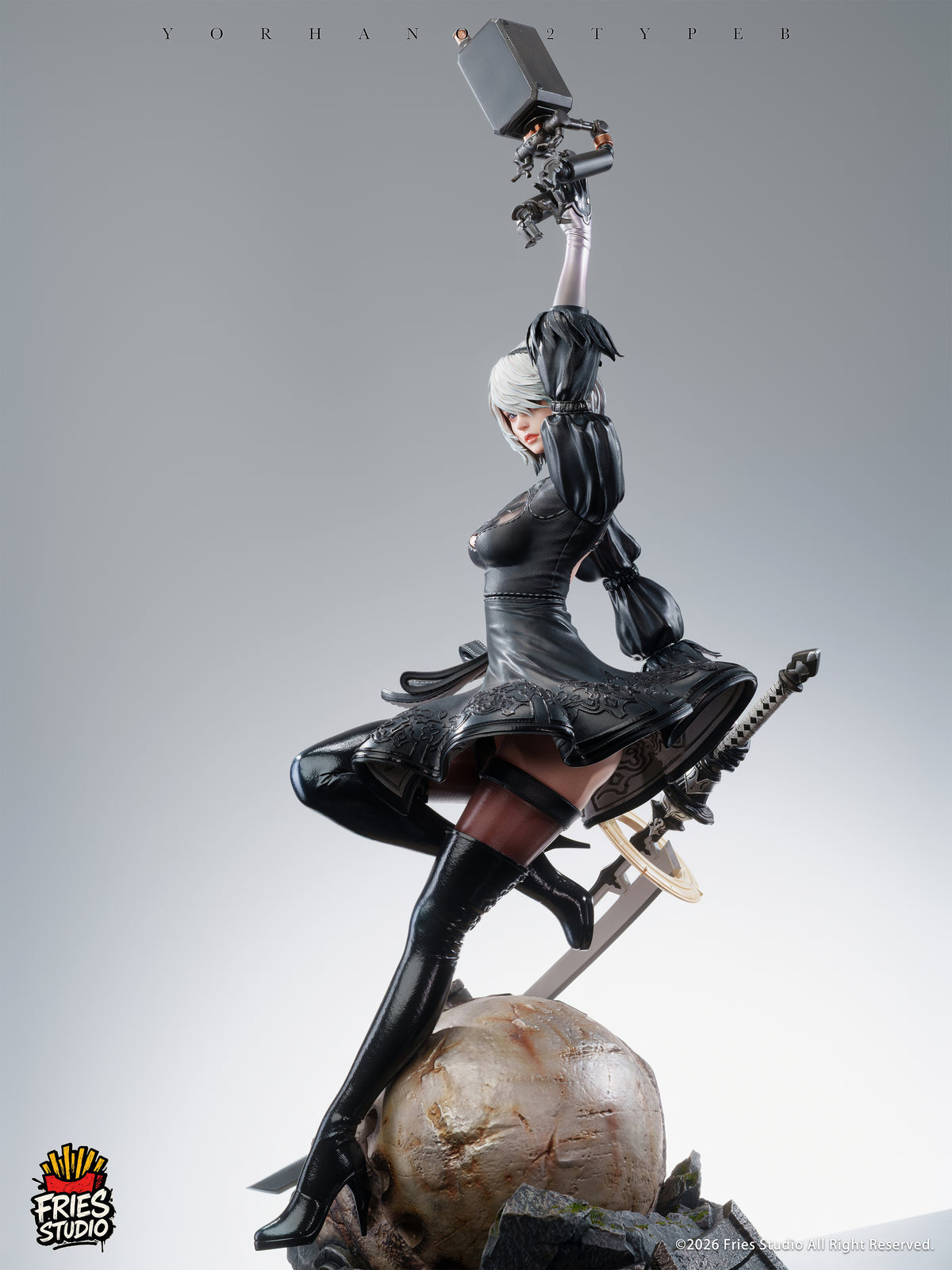 【Pre-Order】1/3 Scale NieR 2B-NieR:Automata-Fries Studio