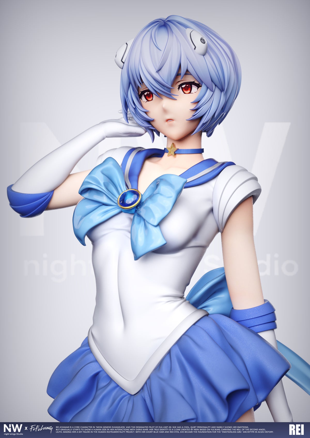【Pre-Order】1/6 and 1/4 Scale Ayanami Rei-EVA-Night Wing Studio