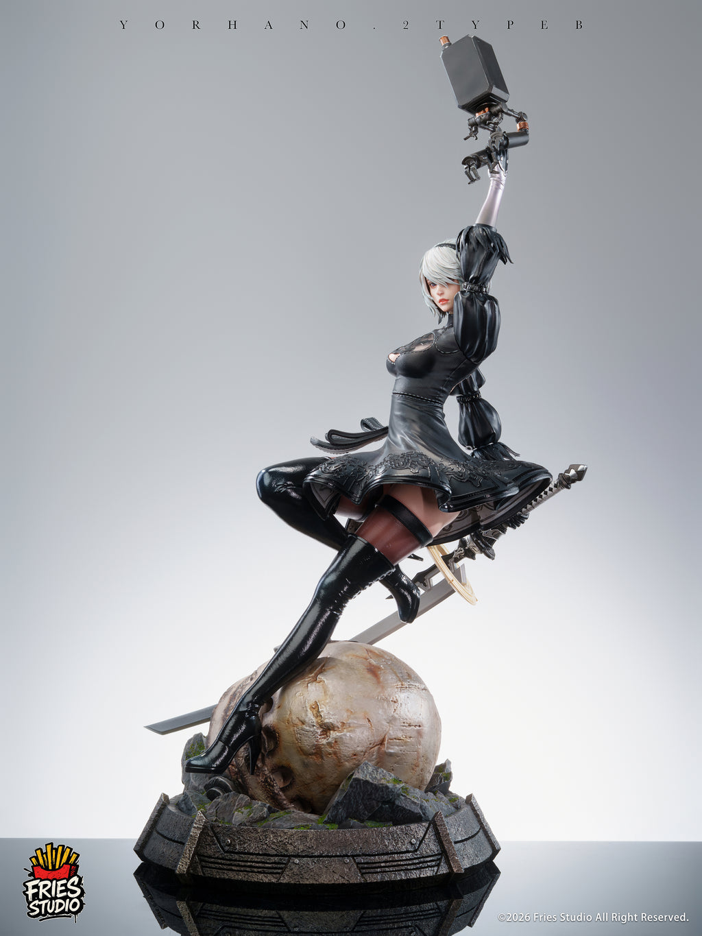 【Pre-Order】1/3 Scale NieR 2B-NieR:Automata-Fries Studio