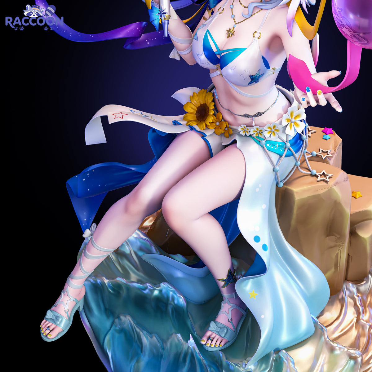 【Pre-Order】1/6 Scale Summeretto Robin-Honkai: Star Rail-Raccoon (XHX) Studio