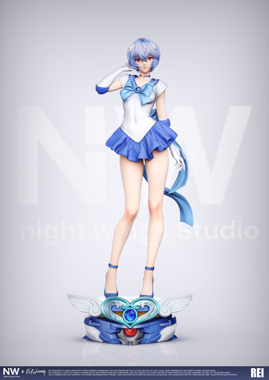 【Pre-Order】1/6 and 1/4 Scale Ayanami Rei-EVA-Night Wing Studio