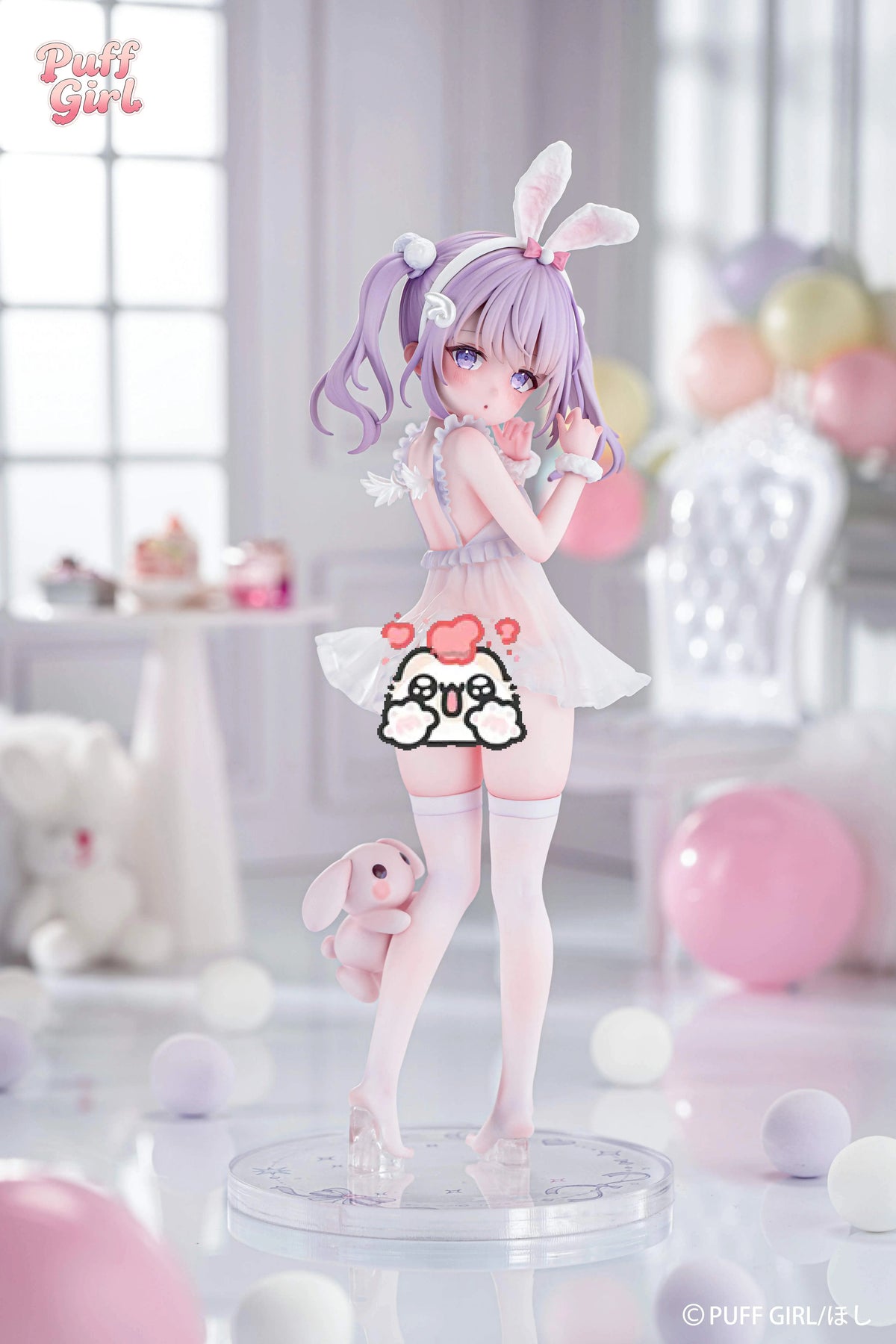 【Pre-Order】1/6 Scale White Rabbit Angel-PUFF GIRL Studio