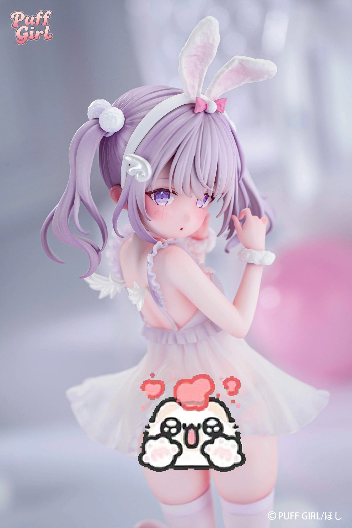 【Pre-Order】1/6 Scale White Rabbit Angel-PUFF GIRL Studio