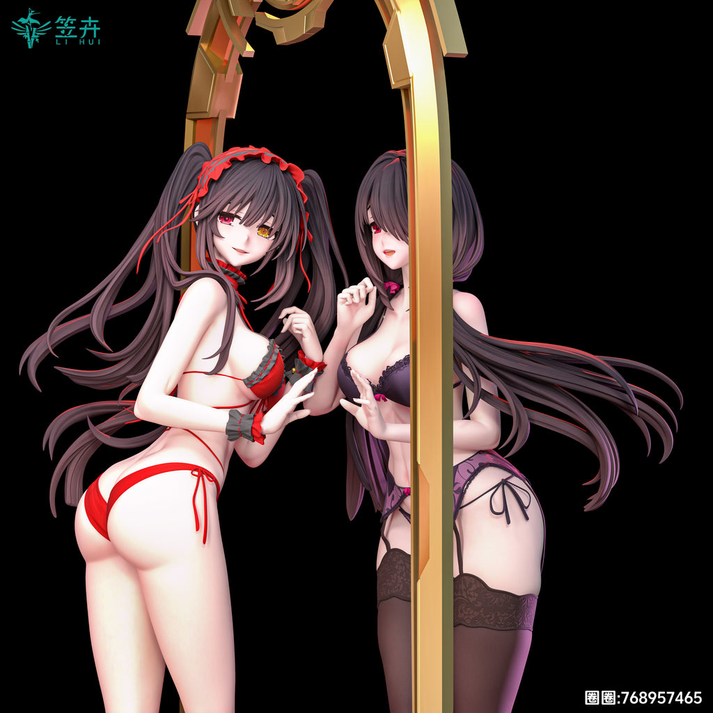 【Pre-Order】1/6 Scale Tokisaki Kurumi-DATE A LIVE-Li Hui Studio