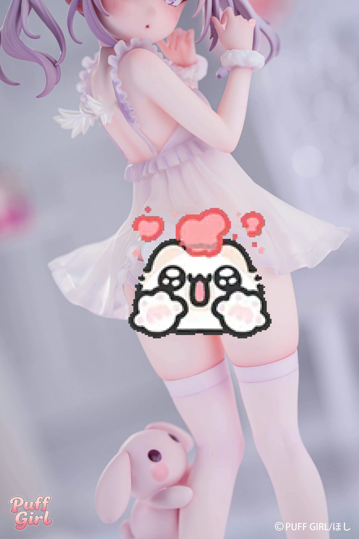 【Pre-Order】1/6 Scale White Rabbit Angel-PUFF GIRL Studio