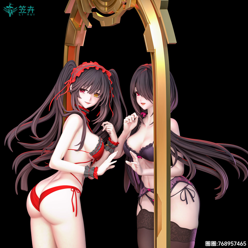 【Pre-Order】1/6 Scale Tokisaki Kurumi-DATE A LIVE-Li Hui Studio