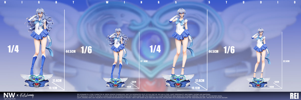 【Pre-Order】1/6 and 1/4 Scale Ayanami Rei-EVA-Night Wing Studio