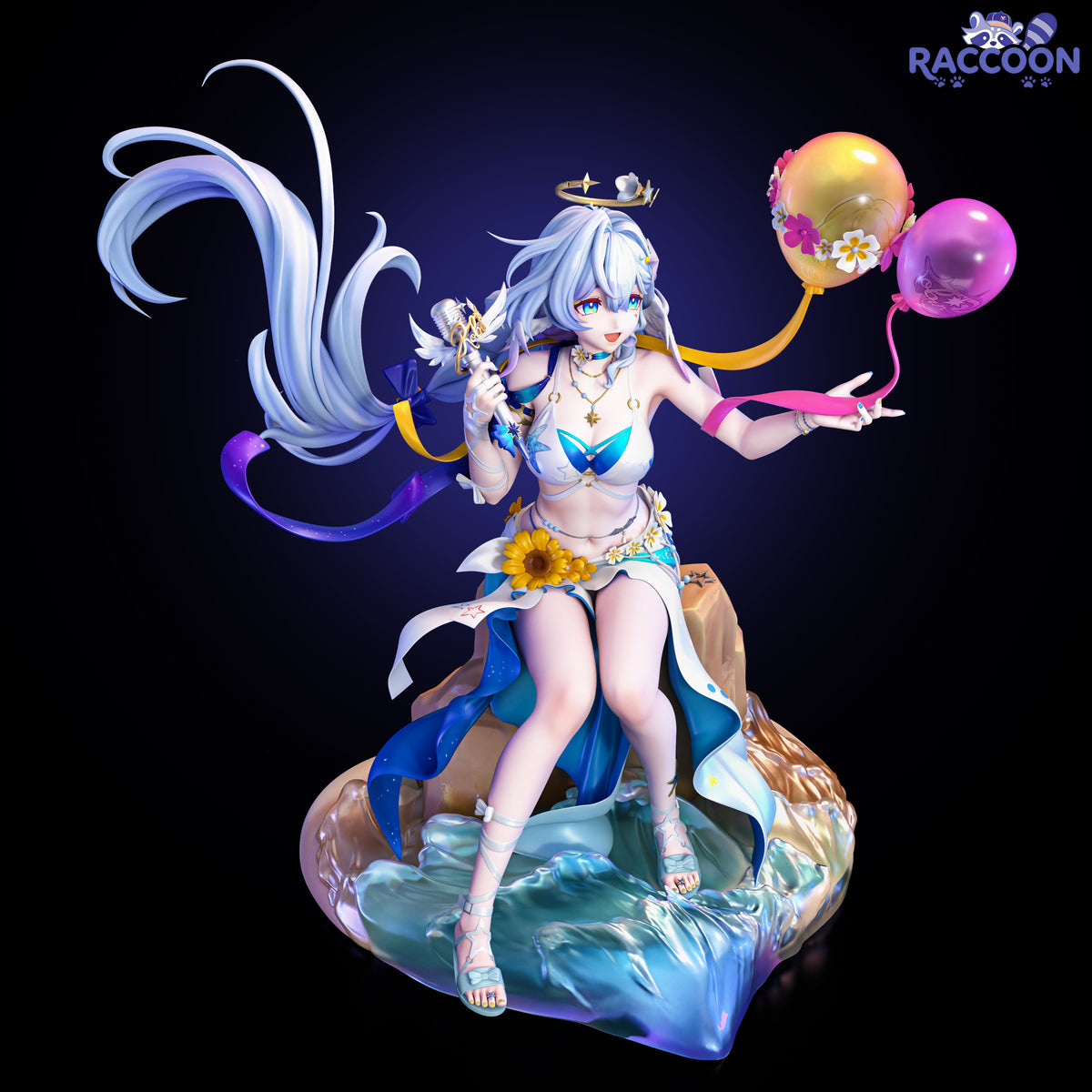 【Pre-Order】1/6 Scale Summeretto Robin-Honkai: Star Rail-Raccoon (XHX) Studio