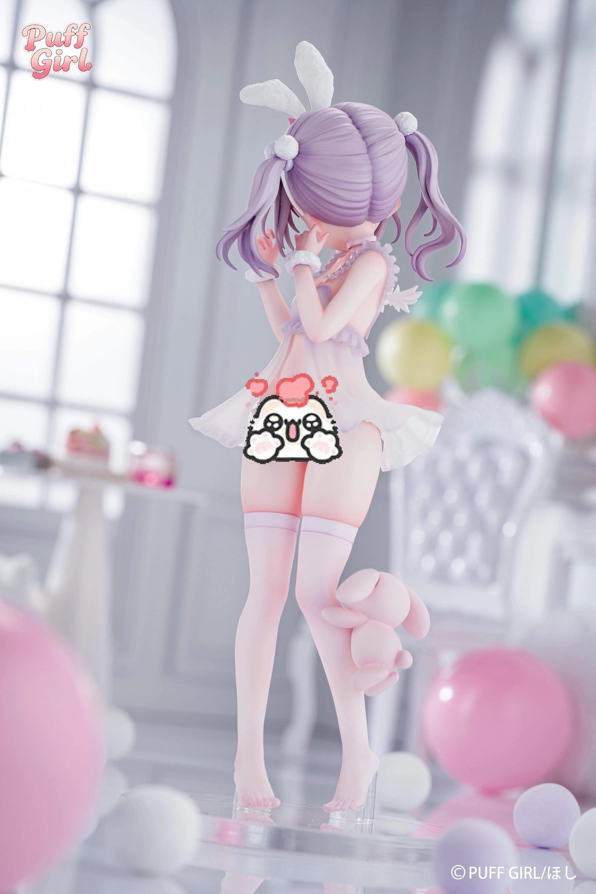 【Pre-Order】1/6 Scale White Rabbit Angel-PUFF GIRL Studio