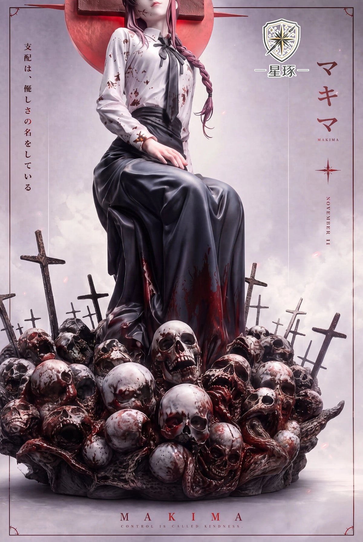 【Pre-Order】1/6 Scale Makima-Chainsaw Man-XingZhuo Studio