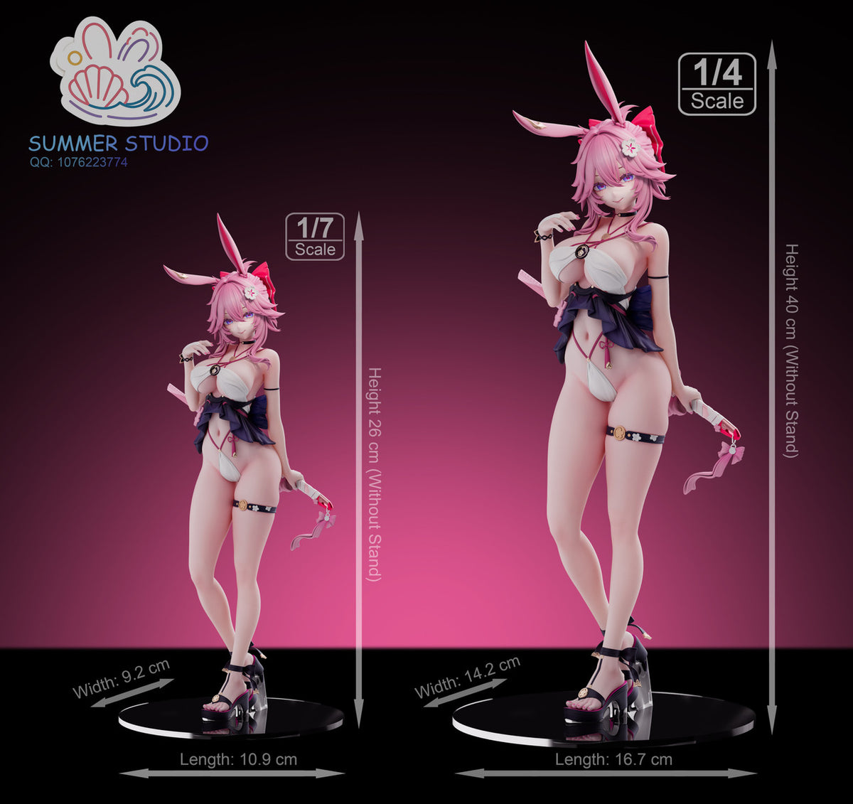 【Pre-Order】1/7 and 1/4 Scale Evanescia-Honkai: Star Rail-Summer Club Studio